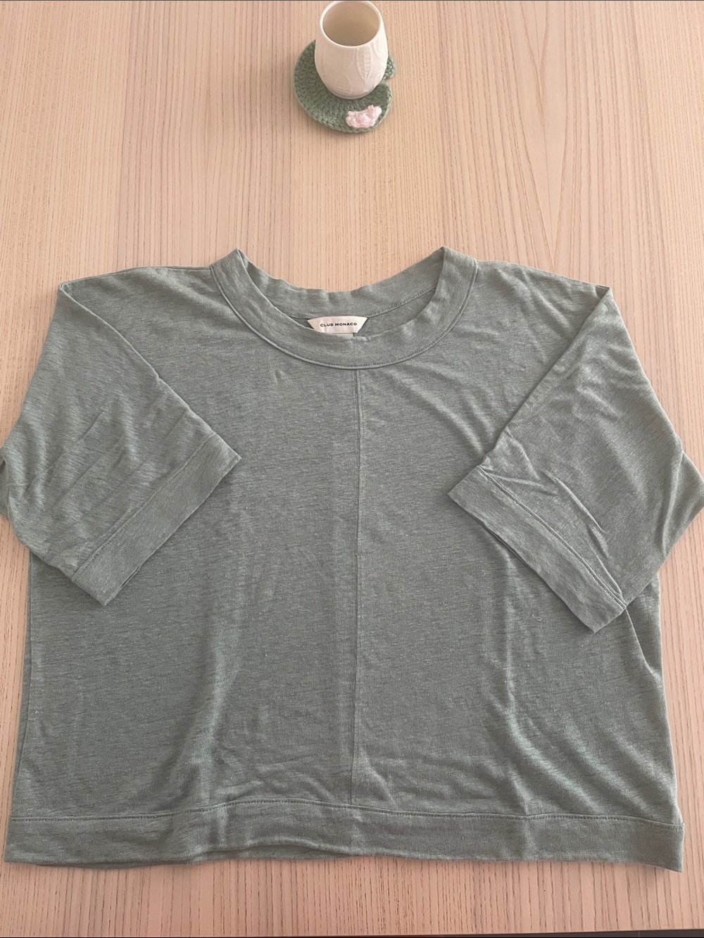 Club Monaco sage shirt